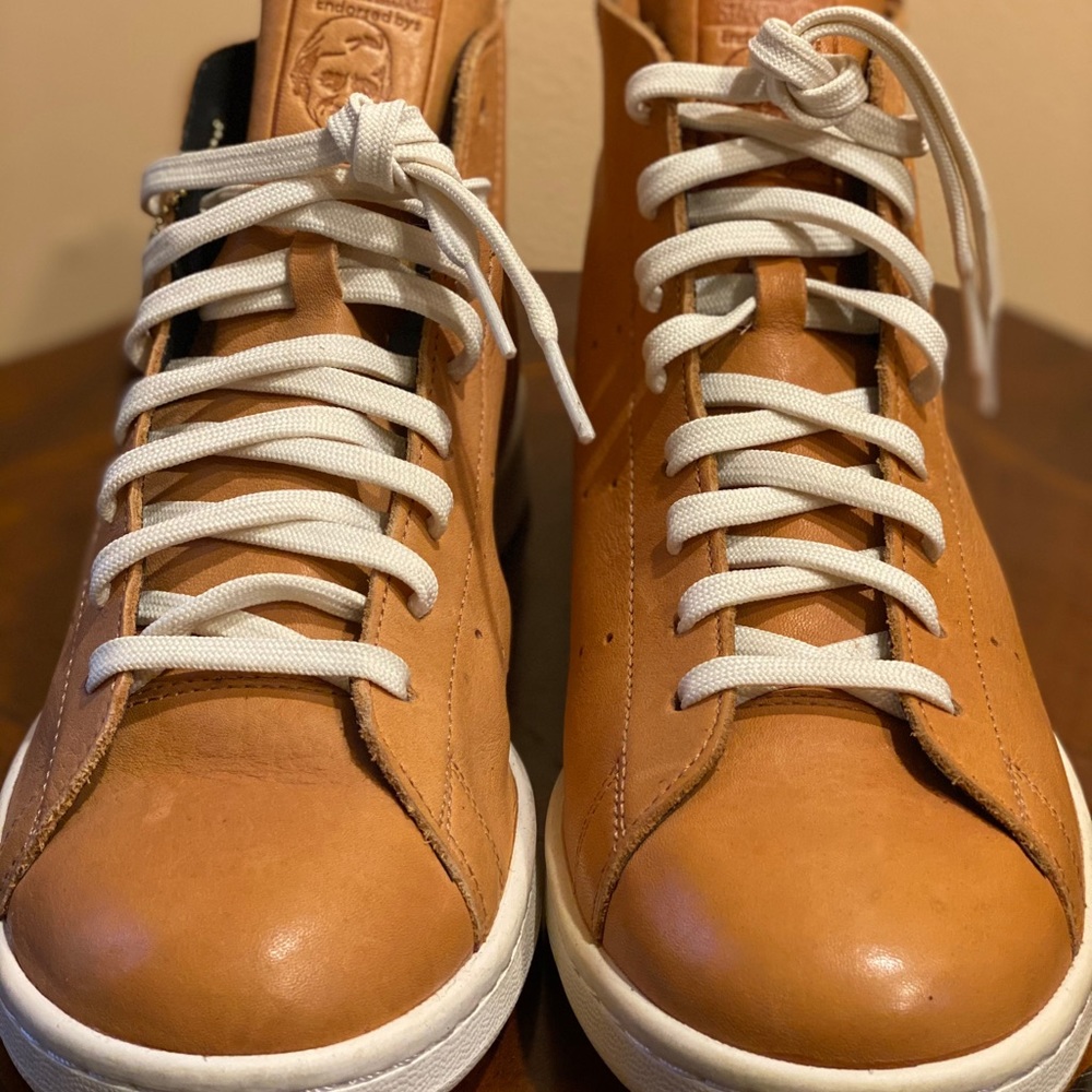 Adidas Horween leather Stan Smith Mid NÉW